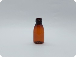 60ml Oval 25mm PET Bottle