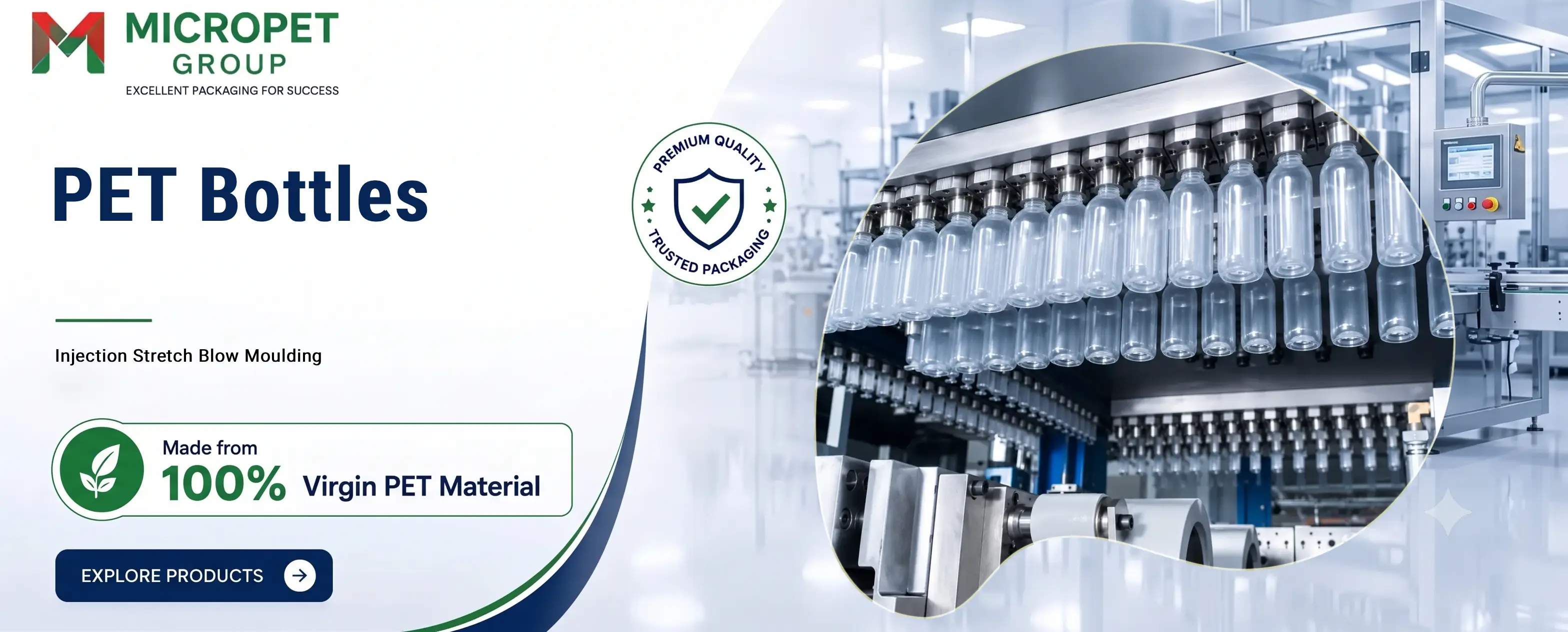 Stretch Blow Moulding Machine For PET Bottles